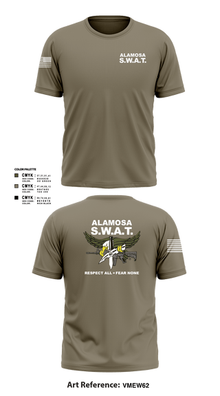 Short Sleeve Performance Shirt, Alamosa SWAT Team, Police, Teamtime, Team time, sublimation, custom sports apparel, team uniforms, spirit wear, spiritwear, sports uniforms, custom shirts, team store, custom team store, fundraiser sports, apparel fundraiser