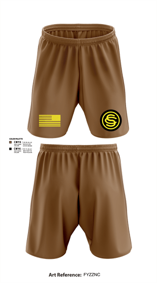 Athletic Shorts With Pockets, OCS 117th RTI, National Guard, Teamtime, Team time, sublimation, custom sports apparel, team uniforms, spirit wear, spiritwear, sports uniforms, custom shirts, team store, custom team store, fundraiser sports, apparel fundraiser