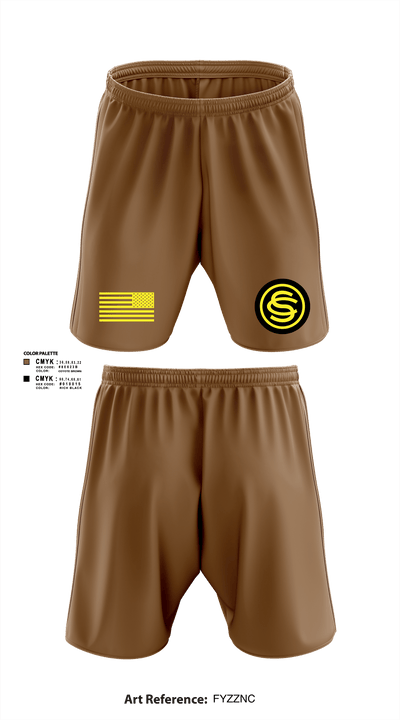 OCS 117th RTI 76770798 Athletic Shorts With Pockets - 1