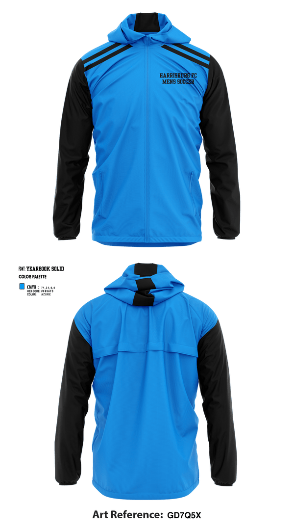 Windbreaker, Harrisburg fc, Men's Soccer, Teamtime, Team time, sublimation, custom sports apparel, team uniforms, spirit wear, spiritwear, sports uniforms, custom shirts, team store, custom team store, fundraiser sports, apparel fundraiser