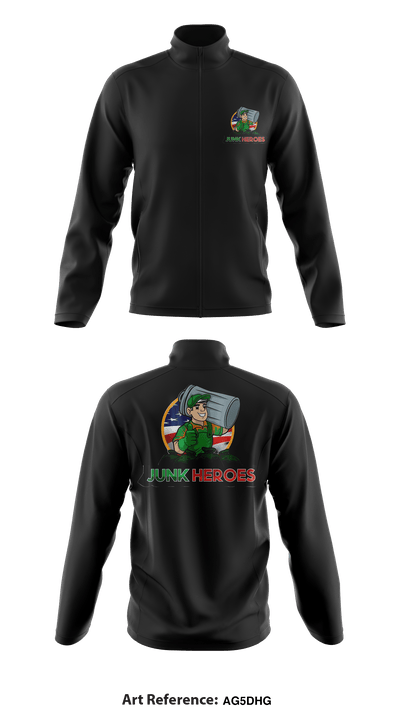 JUNK HEROES 27502871 Fleece Jacket -1