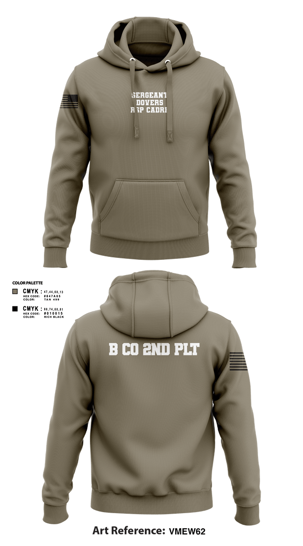Hoodie, B CO 2nd PLT, National Guard, Teamtime, Team time, sublimation, custom sports apparel, team uniforms, spirit wear, spiritwear, sports uniforms, custom shirts, team store, custom team store, fundraiser sports, apparel fundraiser