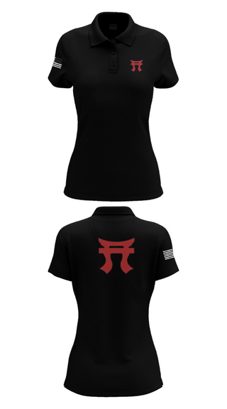 Women's Short Sleeve Performance Polo, 187th Iron Rakkasans, Army, Teamtime, Team time, sublimation, custom sports apparel, team uniforms, spirit wear, spiritwear, sports uniforms, custom shirts, team store, custom team store, fundraiser sports, apparel fundraiser