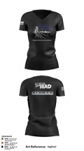 Inversed Crew 2507247 Women's Short Sleeve V-neck Shirt - 3