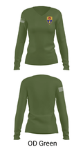 270th MP CO 56608510 Women's Long Sleeve V-neck Shirt - 54