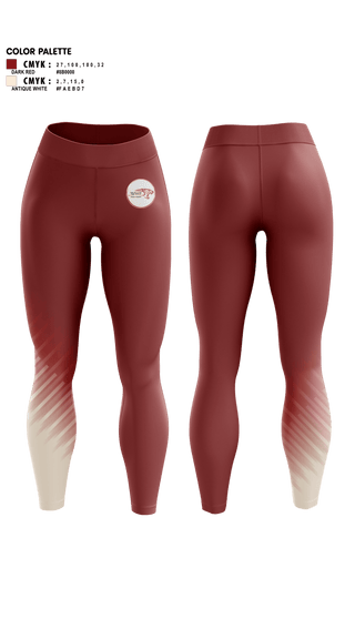 Womens Leggings, PSLHS Color Guard, , Teamtime, Team time, sublimation, custom sports apparel, team uniforms, spirit wear, spiritwear, sports uniforms, custom shirts, team store, custom team store, fundraiser sports, apparel fundraiser