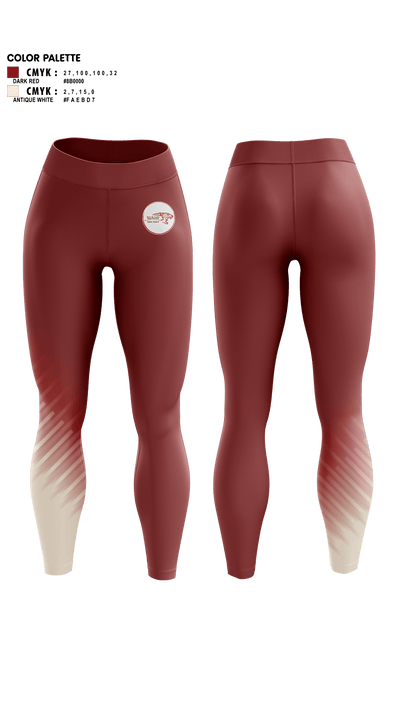 PSLHS Color Guard 48069666 Womens Leggings - 1
