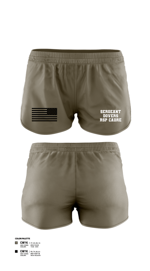Women's Shorts, B CO 2nd PLT, National Guard, Teamtime, Team time, sublimation, custom sports apparel, team uniforms, spirit wear, spiritwear, sports uniforms, custom shirts, team store, custom team store, fundraiser sports, apparel fundraiser