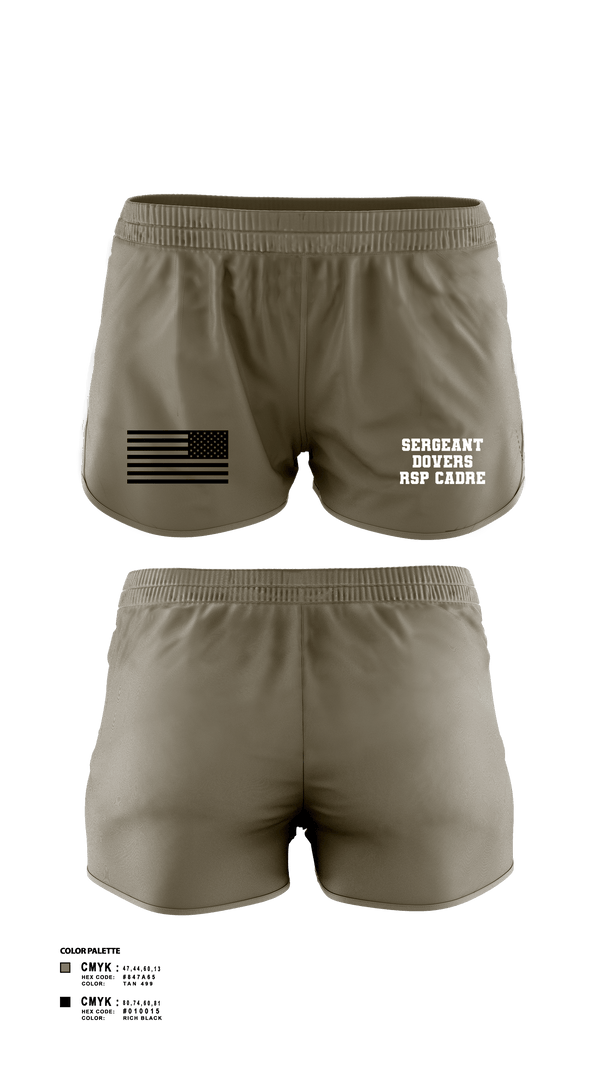 Women's Shorts, B CO 2nd PLT, National Guard, Teamtime, Team time, sublimation, custom sports apparel, team uniforms, spirit wear, spiritwear, sports uniforms, custom shirts, team store, custom team store, fundraiser sports, apparel fundraiser