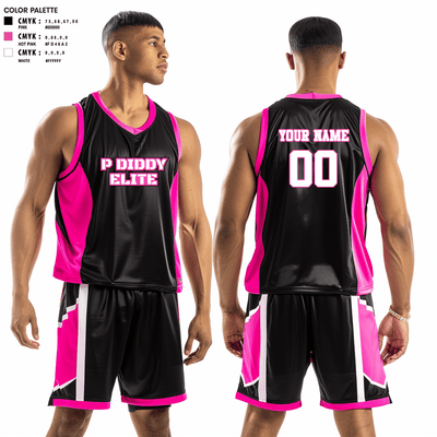 P Diddy Elite 54775358 Basketball Uniform - 1