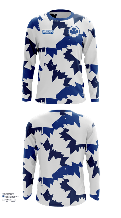 MAPLEWOOD FOOTBALL 88193662 Long Sleeve Performance Shirt - 18