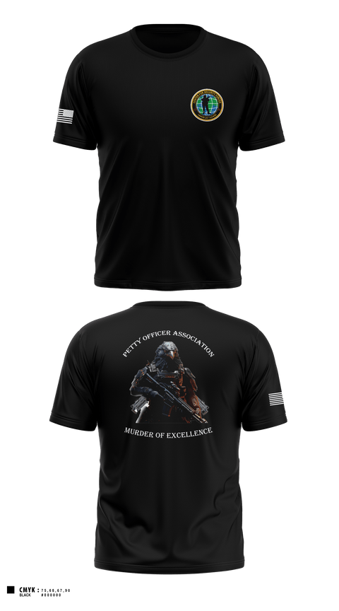 Short Sleeve Performance Shirt, Center for Security Forces Detachment Chesapeake, Navy, Teamtime, Team time, sublimation, custom sports apparel, team uniforms, spirit wear, spiritwear, sports uniforms, custom shirts, team store, custom team store, fundraiser sports, apparel fundraiser
