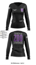 Charger Co. / 2-112th Infantry Battalion 37738588 Women's Long Sleeve V-neck Shirt - 82