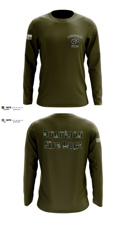 Dunnigan Fire Dept 20290423 Long Sleeve Performance Shirt 4