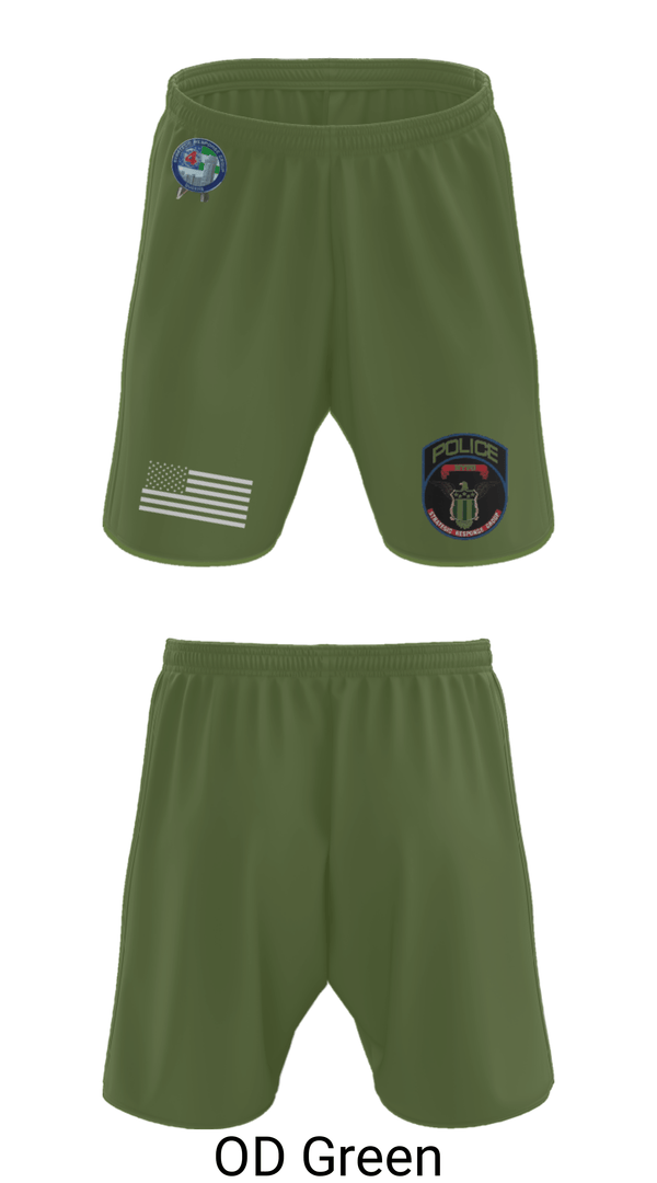 Athletic Shorts With Pockets, SRG 4, Police, Teamtime, Team time, sublimation, custom sports apparel, team uniforms, spirit wear, spiritwear, sports uniforms, custom shirts, team store, custom team store, fundraiser sports, apparel fundraiser