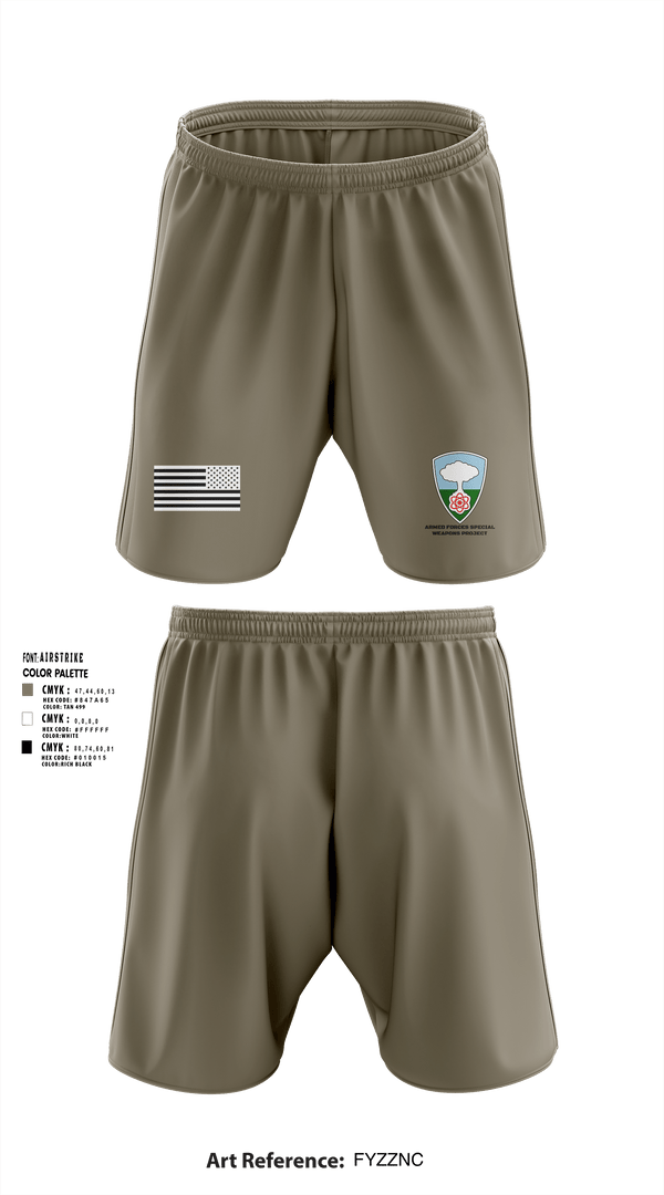 Athletic Shorts With Pockets, Armed forces special weapons project, Army, Teamtime, Team time, sublimation, custom sports apparel, team uniforms, spirit wear, spiritwear, sports uniforms, custom shirts, team store, custom team store, fundraiser sports, apparel fundraiser