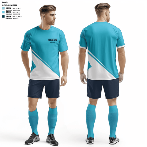 Mens Soccer Jersey, OECDC, Men's Soccer, Teamtime, Team time, sublimation, custom sports apparel, team uniforms, spirit wear, spiritwear, sports uniforms, custom shirts, team store, custom team store, fundraiser sports, apparel fundraiser