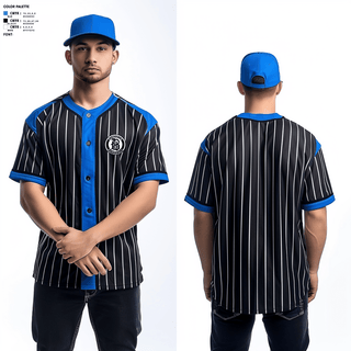 Full Button Baseball Jersey, BANDITOS, Baseball, Teamtime, Team time, sublimation, custom sports apparel, team uniforms, spirit wear, spiritwear, sports uniforms, custom shirts, team store, custom team store, fundraiser sports, apparel fundraiser