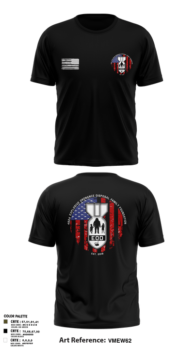 482nd EOD 78922721 Short Sleeve Performance Shirt - 3