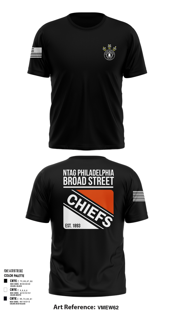 Short Sleeve Performance Shirt, NTAG Philadelphia, Navy, Teamtime, Team time, sublimation, custom sports apparel, team uniforms, spirit wear, spiritwear, sports uniforms, custom shirts, team store, custom team store, fundraiser sports, apparel fundraiser