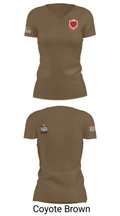 185th Engineer Support Company 57243184 Women's Short Sleeve V-neck Shirt - 8