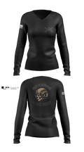 3rd PLT black sheep 13771381 Women's Long Sleeve V-neck Shirt - 1
