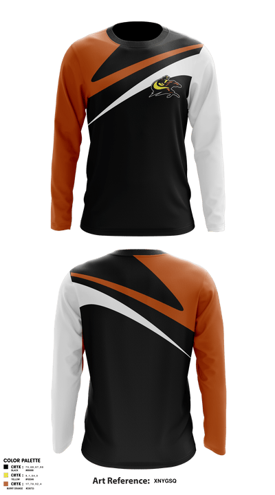 Bear River Bandits 72391495 Long Sleeve Performance Shirt - 3