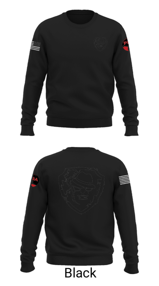 Crew Neck Sweatshirt, Bad Newz Bearz, E-Sports, Teamtime, Team time, sublimation, custom sports apparel, team uniforms, spirit wear, spiritwear, sports uniforms, custom shirts, team store, custom team store, fundraiser sports, apparel fundraiser