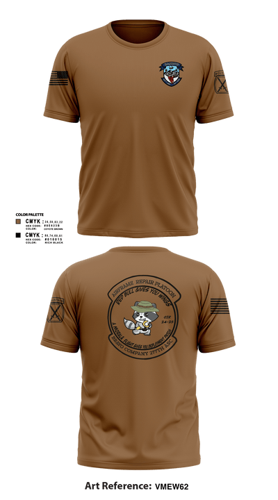 B Co 277 ASB ARP 36421630 Short Sleeve Performance Shirt - 5