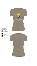270th MP CO 56608510 Women's Short Sleeve V-neck Shirt - 61