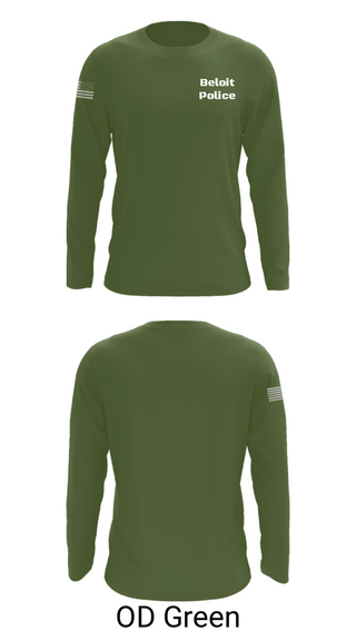 Long Sleeve Performance Shirt, Beloit Police, , Teamtime, Team time, sublimation, custom sports apparel, team uniforms, spirit wear, spiritwear, sports uniforms, custom shirts, team store, custom team store, fundraiser sports, apparel fundraiser