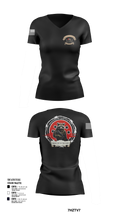 441st Engineer Company 97843489 Women's Short Sleeve V-neck Shirt - 105
