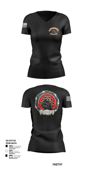 Women's Short Sleeve Vneck Shirt, 441st Engineer Company, Army, Teamtime, Team time, sublimation, custom sports apparel, team uniforms, spirit wear, spiritwear, sports uniforms, custom shirts, team store, custom team store, fundraiser sports, apparel fundraiser