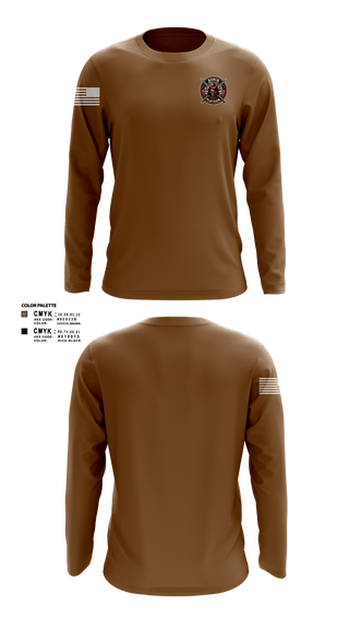Long Sleeve Performance Shirt, 4/3 Cavalry Regiment, Army, Teamtime, Team time, sublimation, custom sports apparel, team uniforms, spirit wear, spiritwear, sports uniforms, custom shirts, team store, custom team store, fundraiser sports, apparel fundraiser