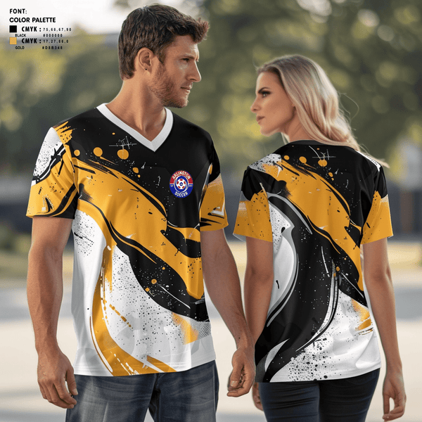 Women's Short Sleeve Vneck Shirt, Arlington, Men's Soccer, Teamtime, Team time, sublimation, custom sports apparel, team uniforms, spirit wear, spiritwear, sports uniforms, custom shirts, team store, custom team store, fundraiser sports, apparel fundraiser