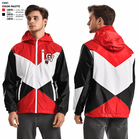 Windbreaker, Big Reds, Track & Field, Teamtime, Team time, sublimation, custom sports apparel, team uniforms, spirit wear, spiritwear, sports uniforms, custom shirts, team store, custom team store, fundraiser sports, apparel fundraiser