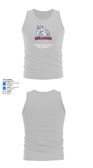 Tank Top, Tougaloo College Volleyball, Women's Volleyball, Teamtime, Team time, sublimation, custom sports apparel, team uniforms, spirit wear, spiritwear, sports uniforms, custom shirts, team store, custom team store, fundraiser sports, apparel fundraiser