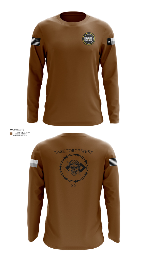 Long Sleeve Performance Shirt, , National Guard, Teamtime, Team time, sublimation, custom sports apparel, team uniforms, spirit wear, spiritwear, sports uniforms, custom shirts, team store, custom team store, fundraiser sports, apparel fundraiser