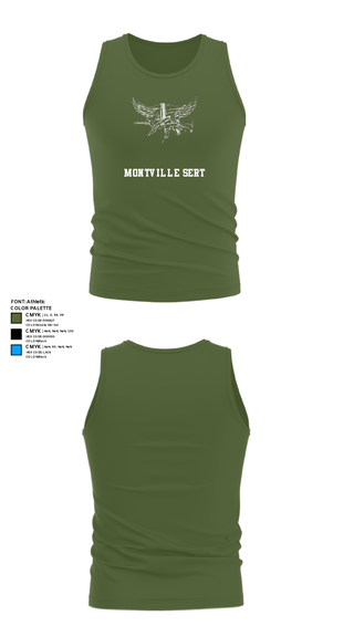 Tank Top, MONTVILLE SERT, Police, Teamtime, Team time, sublimation, custom sports apparel, team uniforms, spirit wear, spiritwear, sports uniforms, custom shirts, team store, custom team store, fundraiser sports, apparel fundraiser