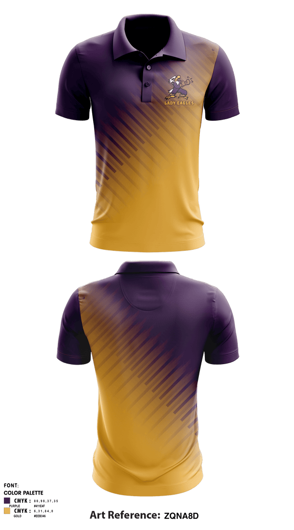 Short Sleeve Performance Polo, Lady Eagles, Women's Volleyball, Teamtime, Team time, sublimation, custom sports apparel, team uniforms, spirit wear, spiritwear, sports uniforms, custom shirts, team store, custom team store, fundraiser sports, apparel fundraiser