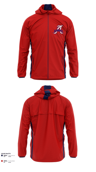 Windbreaker, Albemarle Youth Football, Football, Teamtime, Team time, sublimation, custom sports apparel, team uniforms, spirit wear, spiritwear, sports uniforms, custom shirts, team store, custom team store, fundraiser sports, apparel fundraiser
