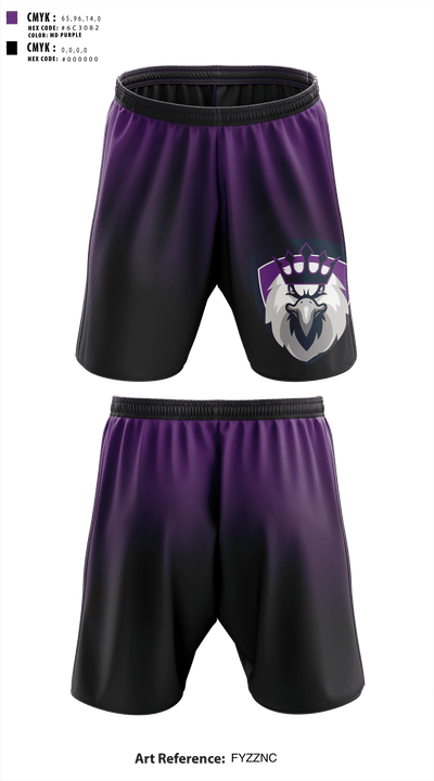 Hawks 87969808 Athletic Shorts With Pockets - 1