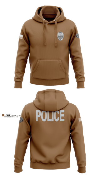 Hoodie, Desert Hot Springs Police Department, Police, Teamtime, Team time, sublimation, custom sports apparel, team uniforms, spirit wear, spiritwear, sports uniforms, custom shirts, team store, custom team store, fundraiser sports, apparel fundraiser