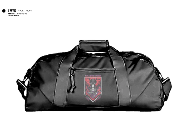 Duffle Bag, D Co 2-13th AVN REGT, Army, Teamtime, Team time, sublimation, custom sports apparel, team uniforms, spirit wear, spiritwear, sports uniforms, custom shirts, team store, custom team store, fundraiser sports, apparel fundraiser