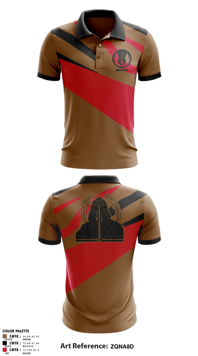 ObieWan 23588262 Short Sleeve Performance Polo - 2