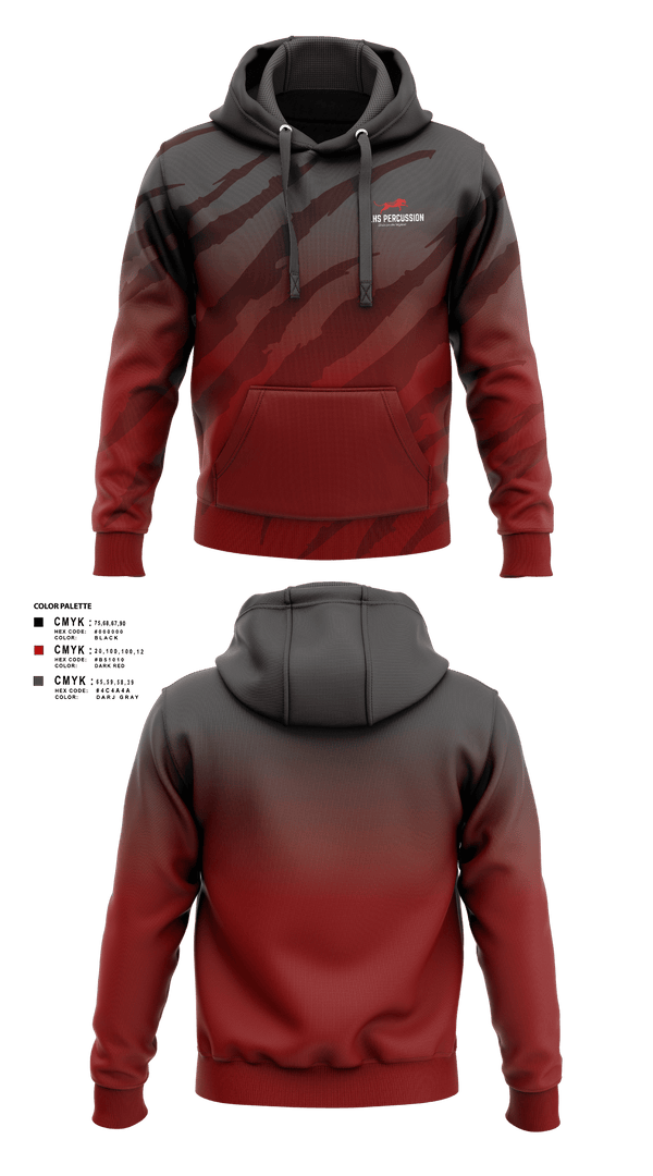 Hoodie, PSLHS Percussion, Men's Soccer, Teamtime, Team time, sublimation, custom sports apparel, team uniforms, spirit wear, spiritwear, sports uniforms, custom shirts, team store, custom team store, fundraiser sports, apparel fundraiser