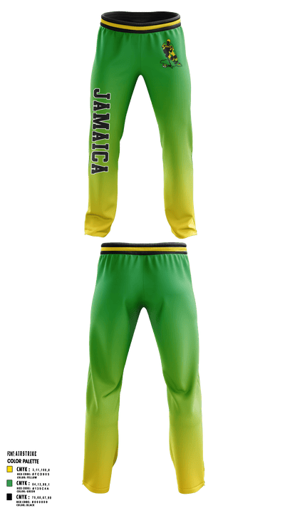 Jamaican Olympic Ice Hockey Federation 18663712 Sweatpants - 1