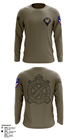 Long Sleeve Performance Shirt, 205TH MOD, Army, Teamtime, Team time, sublimation, custom sports apparel, team uniforms, spirit wear, spiritwear, sports uniforms, custom shirts, team store, custom team store, fundraiser sports, apparel fundraiser