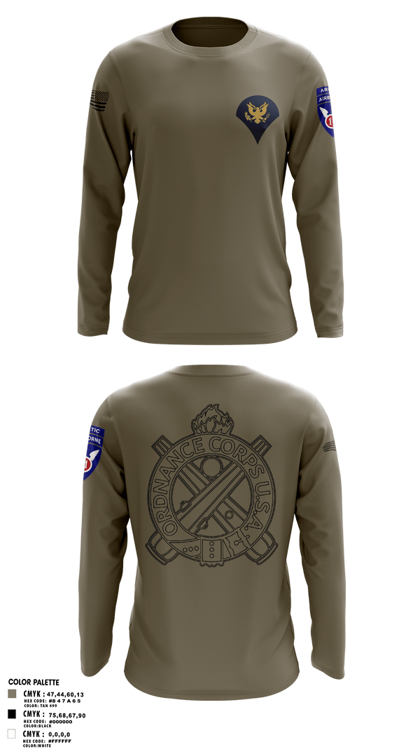 Long Sleeve Performance Shirt, 205TH MOD, Army, Teamtime, Team time, sublimation, custom sports apparel, team uniforms, spirit wear, spiritwear, sports uniforms, custom shirts, team store, custom team store, fundraiser sports, apparel fundraiser