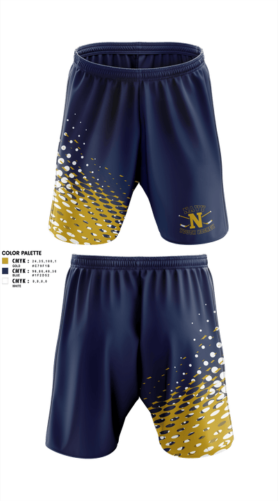 Navy Youth Hockey 90157811 Athletic Shorts With Pockets - 1